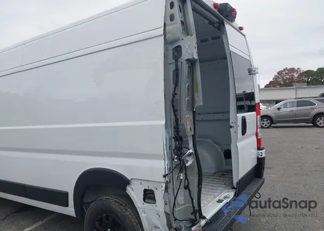 2023 Ram Promaster 2500 High Roof 159 Wb из США, поврежденный, VIN 3C6LRVDG2PE519339